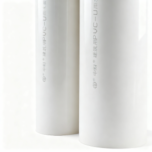 PVC-U rainwater pipe components for construction